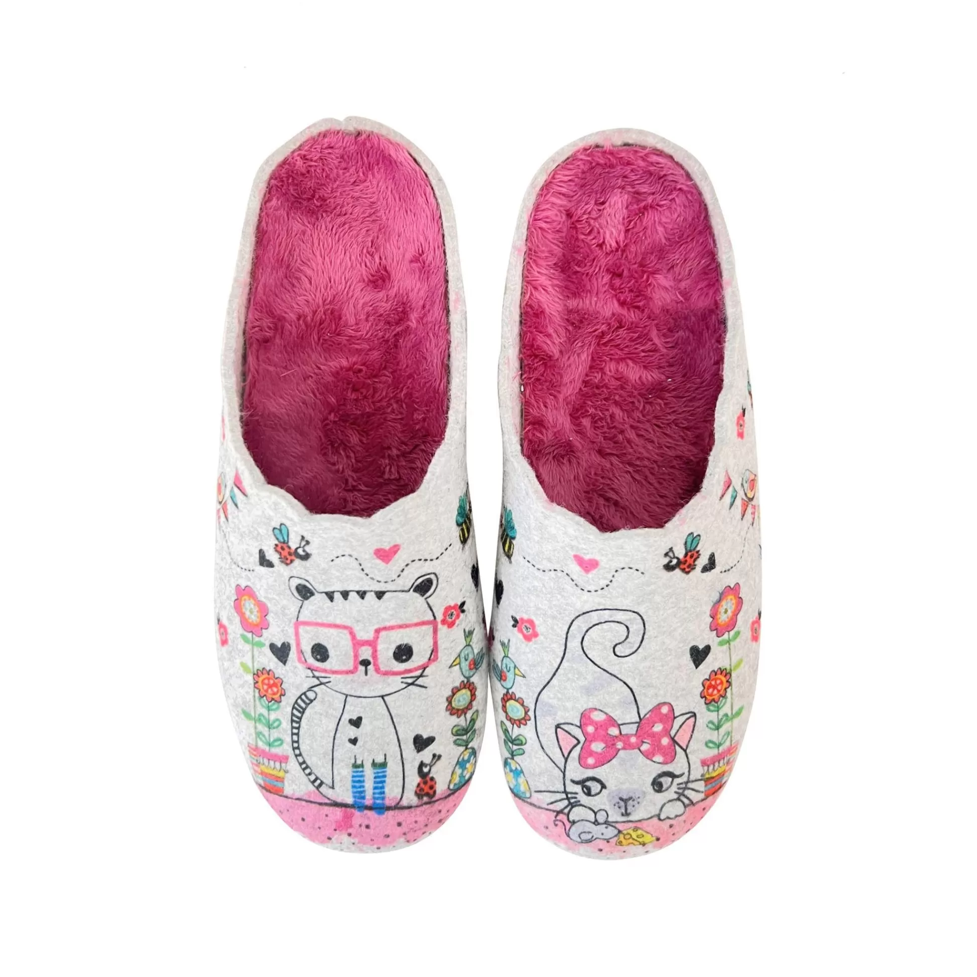 Ron White Lupin Cat Slipper-Women Slippers